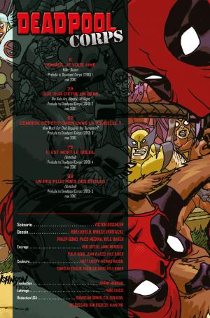 Deadpool Corps - Prélude  Deadpool corps - Prelude TPB hardcover (cartonnée) (Panini Comics) photo 2